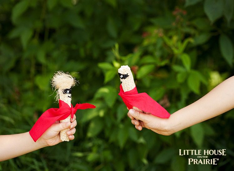 Make Your Own Corn Cob Dolls DIY Little House on the Prairie