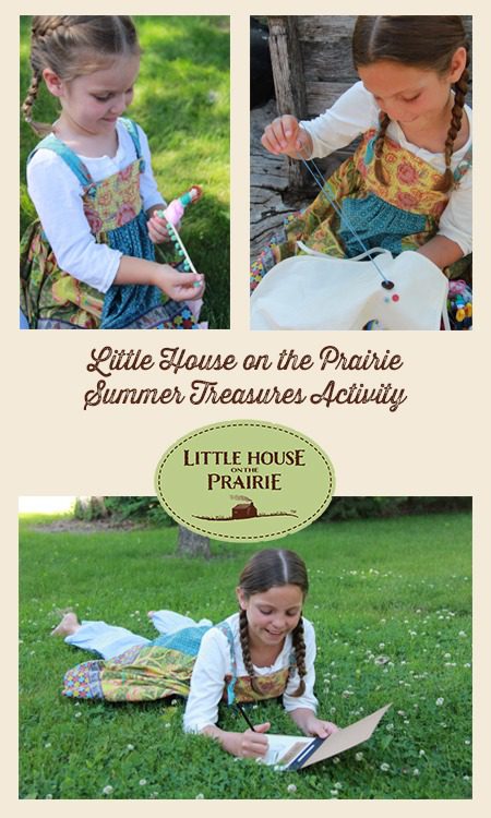 Little House on the Prairie Summer Treasures Activity