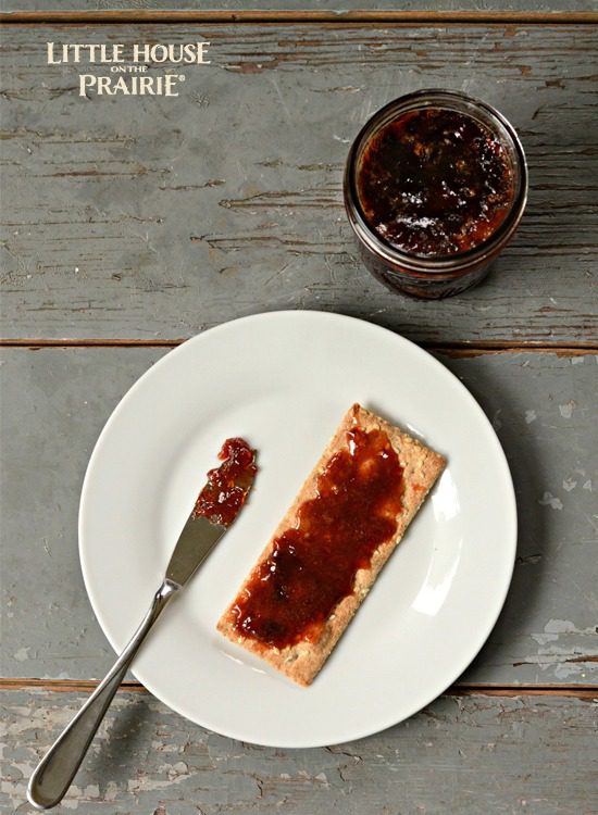 Old-fashioned Plum Preserves Recipe inspired by Little House on the Prairie. That looks SO delicious!
