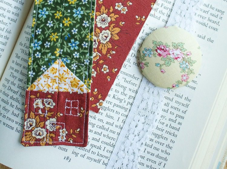 Handmade Fabric Bookmarks for Old-Fashioned Reading Fun