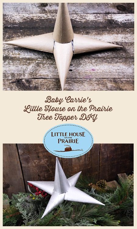 Baby Carrie's Little House on the Prairie Tree Topper DIY