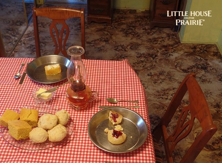 Kerosene lantern for a rustic centerpiece during a Laura Ingalls Wilder party.