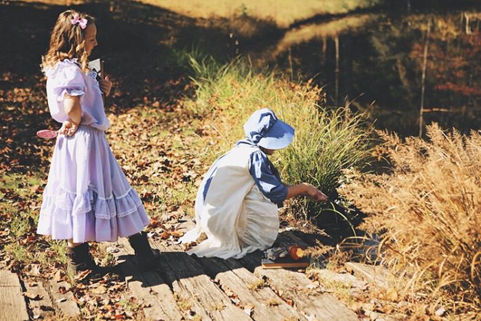 Little House on the Prairie inspired photo shoot by Danielle Pousette