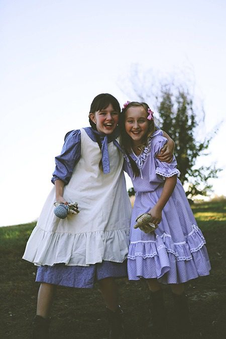 Little House on the Prairie inspired photo shoot by Danielle Pousette