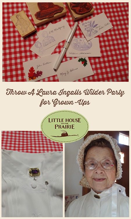 Grown-Up Laura Ingalls Wilder Party