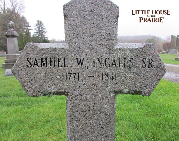 Samuel Ingalls, Charles Ingalls' grandfather, was a well-known poet in his time.