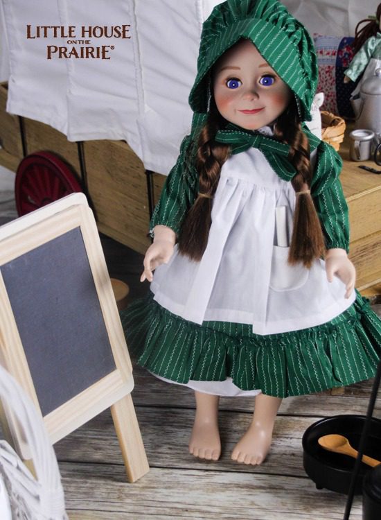 Laura Ingalls Wilder doll by The Queen's Treasure