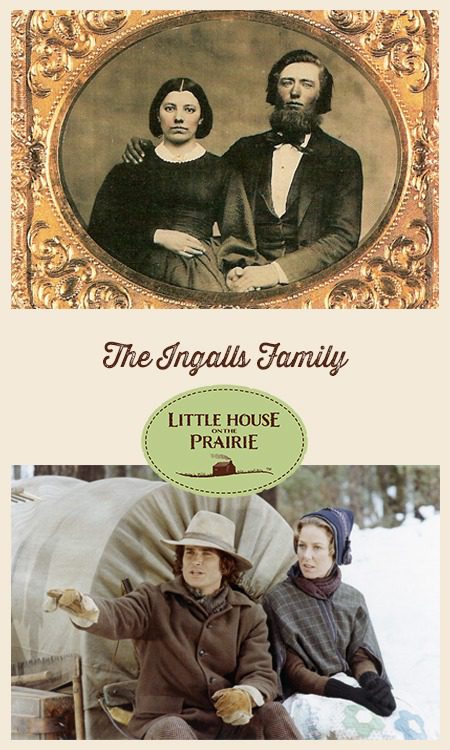 The Ingalls Family - The real family vs the book family vs the family on the TV show.