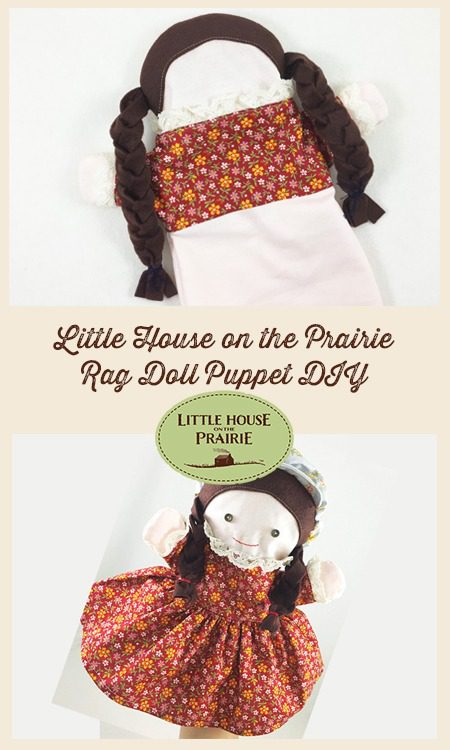 Little House on the Prairie Rag Doll Puppet DIY