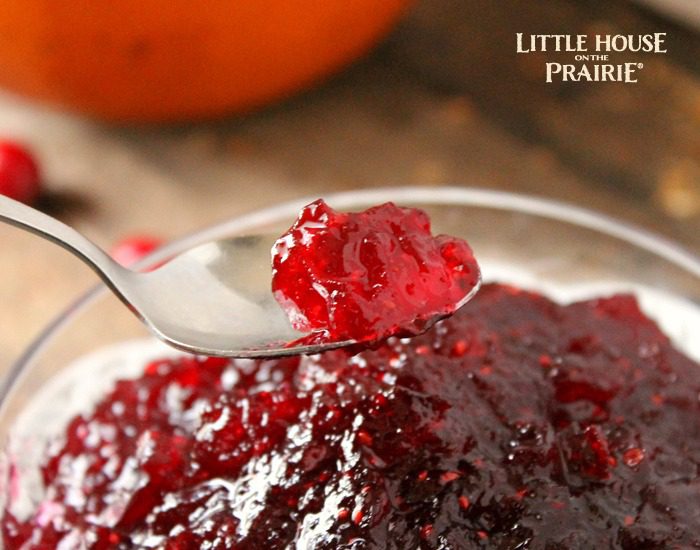 Cranberry Jelly Inspired by Little House on the Prairie