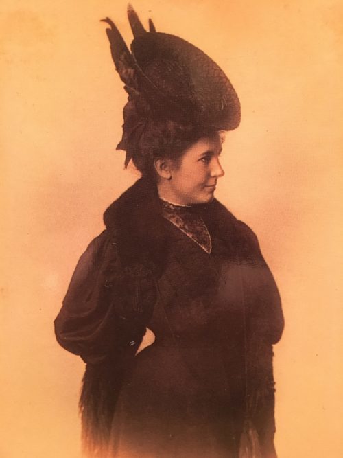 Laura Ingalls Wilder in 1906 when she traveled West
