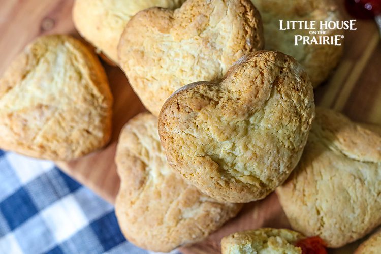 Heart-Shaped Cakes Inspired by Little House on the Prairie