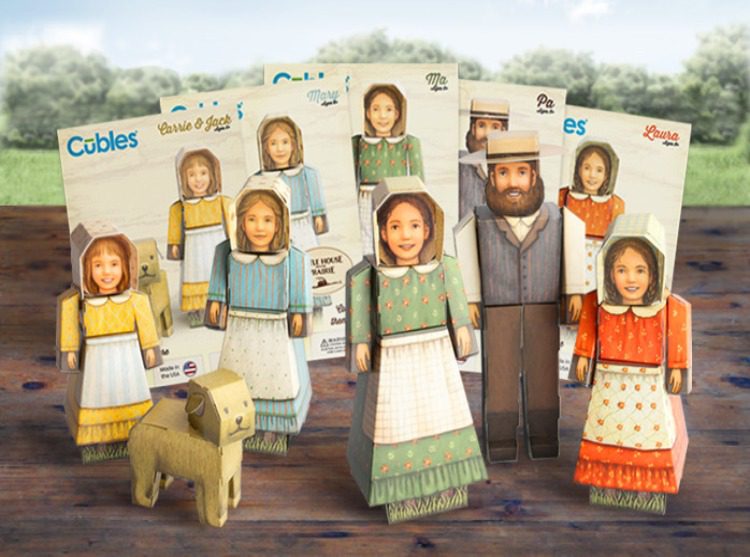 Creating the Little House on the Prairie Collection from Cubles