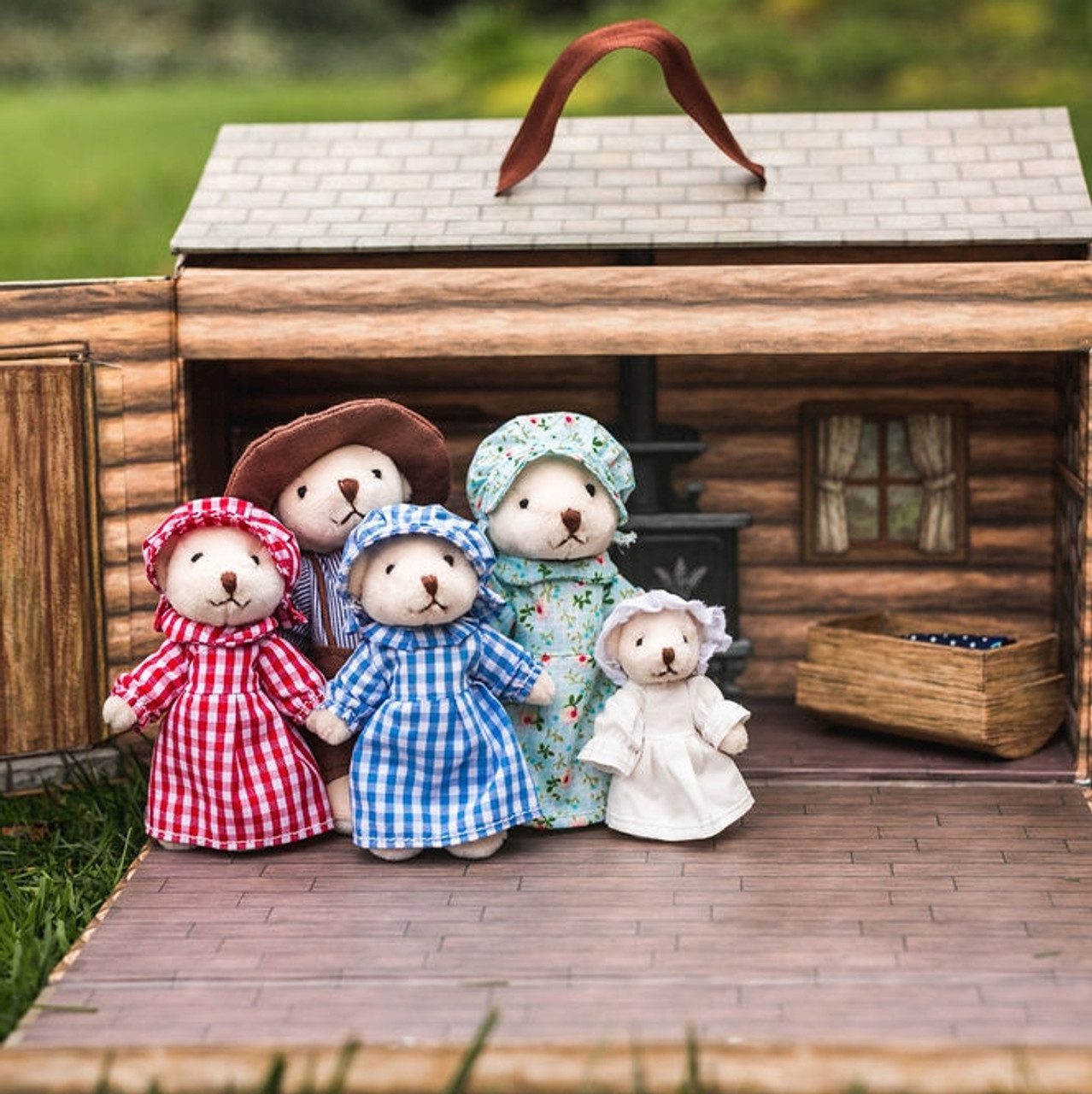 My First Little House Ingalls Bear Family and Cabin