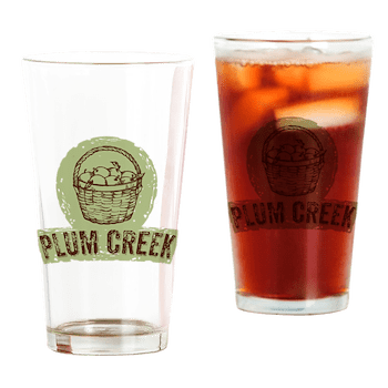 Plum Creek Drinking Glass